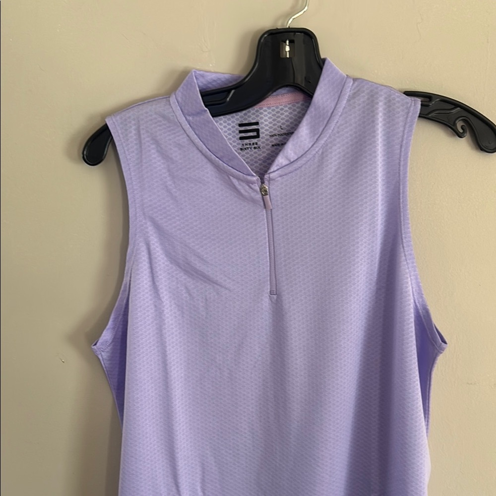 Three Sixty Six Sleeveless Lavender Top